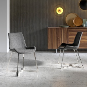 Scaun tapitat design italian Boston AC-F3217 - Img 8