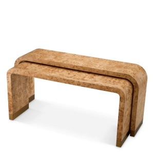 Set 2 Console design LUX, Furnir Burl Mappa, Maro, Quinton - Img 4