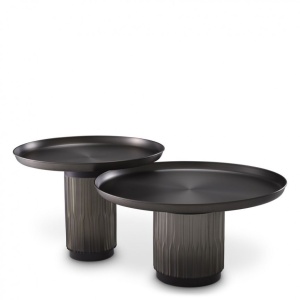 Set de 2 masute de cafea design modern LUX Zachary 115561 HZ