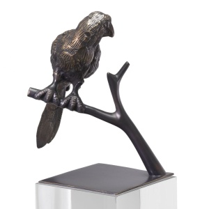 Set de 2 obiecte decorative LUX Morgana, bronz 114143 HZ - Img 5