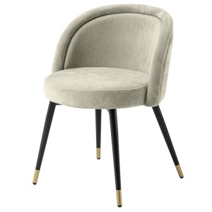 Set de 2 scaune design LUX Chloe, clarck sand 114859 HZ - Img 2