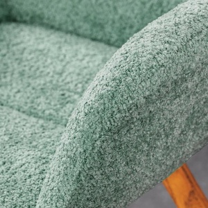 Set de 2 scaune pivotante Baltic stejar/ verde menta - Img 4