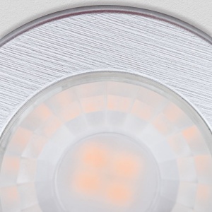 Set de 3 Spoturi LED incastrabile tavan ARTIST D-4,4cm argintiu 235761 universul-luminii.ro