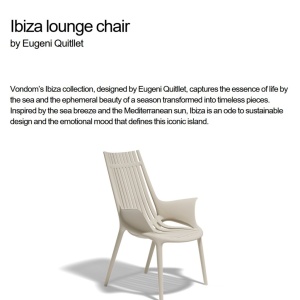 Set de 4 scaune de exterior / interior design modern premium IBIZA lounge 65039 - Img 5