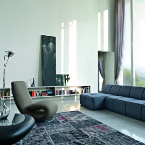 Sezlong cu mecanim de pliere/ Fotoliu design LUX Ricciolo TC 7865 - Img 10