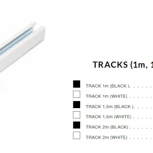 Sina trifazata alba TRACK 2m AZ2976 81161 universul-luminii.ro
