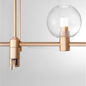 Sistem tubular magnetic-decorativ CRON, negru NVL-9028311 192451 universul-luminii.ro