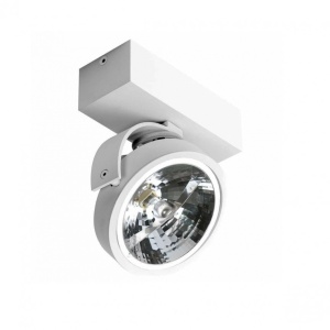 Spot aplicat directionabil JERRY 1 12V alb ZZ AZ1364 - Img 1