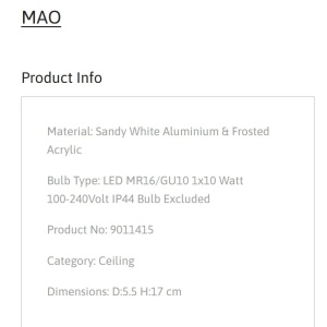 Spot aplicat directionabil protectie IP44, MAO, NVL-9011415 - Img 8