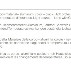 Spot aplicat iluminat exterior IP54 Roll 122461 universul-luminii.ro