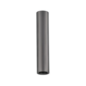 Spot aplicat LED design tehnic LUISA nickel negru, H-20cm