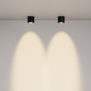 Spot aplicat LED Lens negru 3000K 15W - Img 3