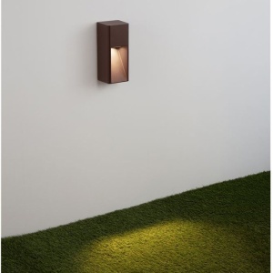 Spot aplicat perete exterior IP65 MAZU rust - Img 2