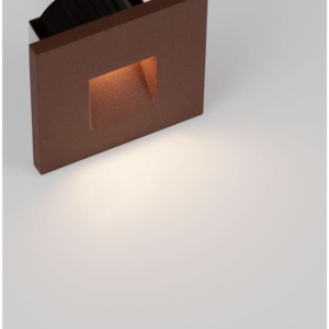 Spot aplicat perete exterior LED 2700K IP65 Pik corten - Img 6