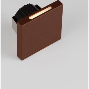 Spot aplicat perete exterior LED 3000K IP65 GOZ corten - Img 5