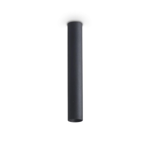 Spot aplicat tavan LOOK LED PL1 ROUND D30 H200 ON-OFF NERO 3000K