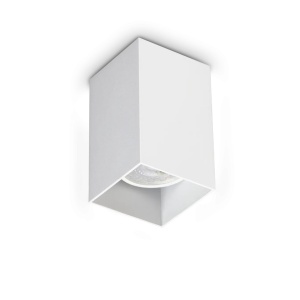 Spot aplicat tavan LOOK PL1 SQUARE D60 H100 BIANCO