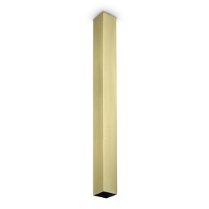 Spot aplicat tavan LOOK PL1 SQUARE D60 H750 OTTONE