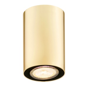 Spot aplicat tavan TYBER PLUS auriu 11cm - Img 1