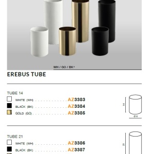 Spot directionabil pe sina EREBUS TRACK negru ZZ AZ3391 188951 universul-luminii.ro