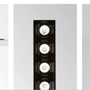 Spot dreptunghiular / Proiector LED incastrabil Lika fi slim 20w 3000k, negru 227701 universul-luminii.ro