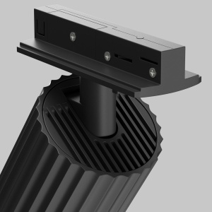Spot GU10, accesoriu pentru sinele monofazate Unity, Calipso negru - Img 4