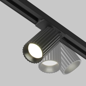 Spot GU10, accesoriu pentru sinele monofazate Unity, Calipso negru - Img 6