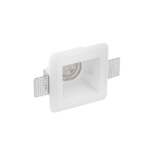 Spot incastrabil design modern Crate alb 12x12cm