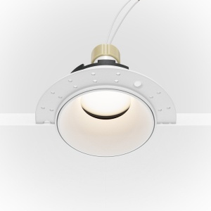 Spot incastrabil design tehnic Share alb, negru 10,2cm 178611 universul-luminii.ro