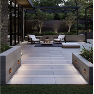 Spot incastrabil exterior IP65, LED CCT Til corten - Img 3