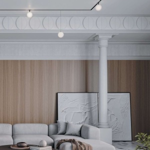 Spot LED, accesoriu pentru sina magnetica Exility, Luna Smart negru 238871 universul-luminii.ro