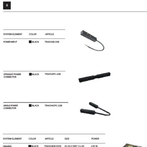 Spot LED, accesoriu pentru sina magnetica S35, Focus LED 18W 4000K 220181 universul-luminii.ro