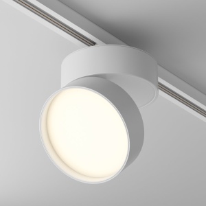 Spot LED, accesoriu pentru sinele monofazate Unity, ONDA 3000K alb - Img 1