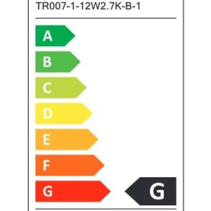 Spot LED, accesoriu pentru sinele monofazate Unity, ONDA 3000K negru 242201 universul-luminii.ro