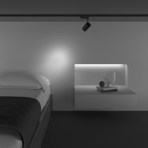 Spot LED, accesoriu pentru sinele monofazate Unity, Vuoro negru 4000K - Img 4