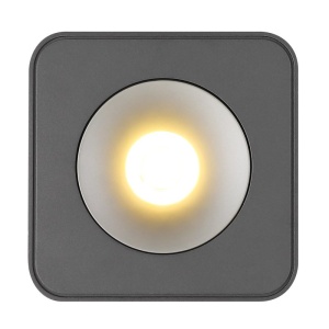 Spot LED aplicat aluminiu gri HANGARAU 1 - Img 4