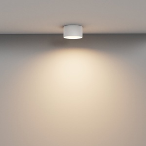 Spot LED aplicat design tehnic Vega D-12cm alb - Img 5
