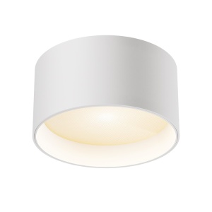 Spot LED aplicat design tehnic Vega D-14cm alb - Img 1