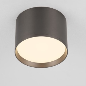 Spot LED aplicat diametru 12cm ZIAZA nickel negru, NVL-9695169 246311 universul-luminii.ro