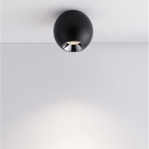 Spot LED aplicat diametru 8,5cm NANO negru, NVL-9052029 - Img 6