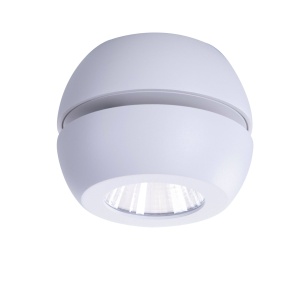 Spot LED aplicat directionabil de tavan/plafon OJOS 1 alb - Img 3