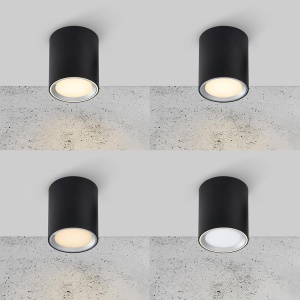 Spot LED aplicat Fallon long negru 4-Step MOODMAKER - Img 2