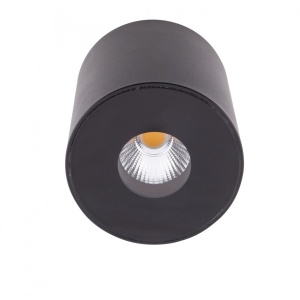 Spot LED aplicat pentru baie design minimalist IP54 PLAZMA negru C0151 MX - Img 1