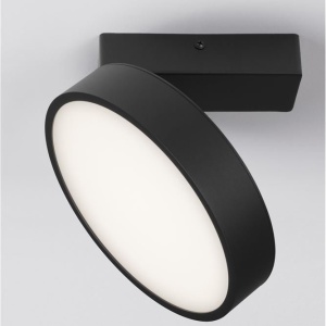 Spot LED aplicat tavan directionabil PERFECT negru 3000K Dimmable - Img 2