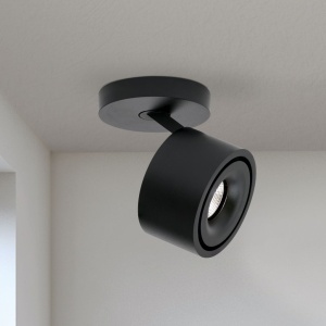 Spot LED directionabil aplicat tavan SPECTER negru - Img 2