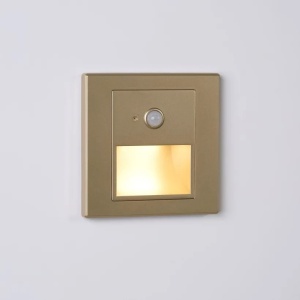 Spot LED incastrabil cu senzor iluminat ambiental Runway auriu