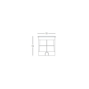 Spot LED incastrabil de exterior decorativ IP67 Wael B 233721 universul-luminii.ro