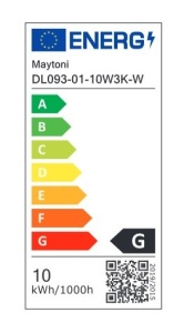 Spot LED incastrabil design tehnic Modern alb 227761 universul-luminii.ro