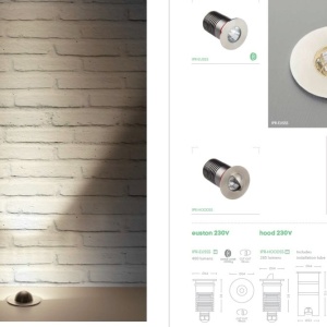 Spot LED incastrabil IP67 Euston Hood SSS 209961 universul-luminii.ro