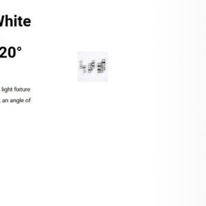 Spot LED incastrabil MINI COLIN-1 White recessed CRI95 18-25W 3000K 20° 110381 universul-luminii.ro